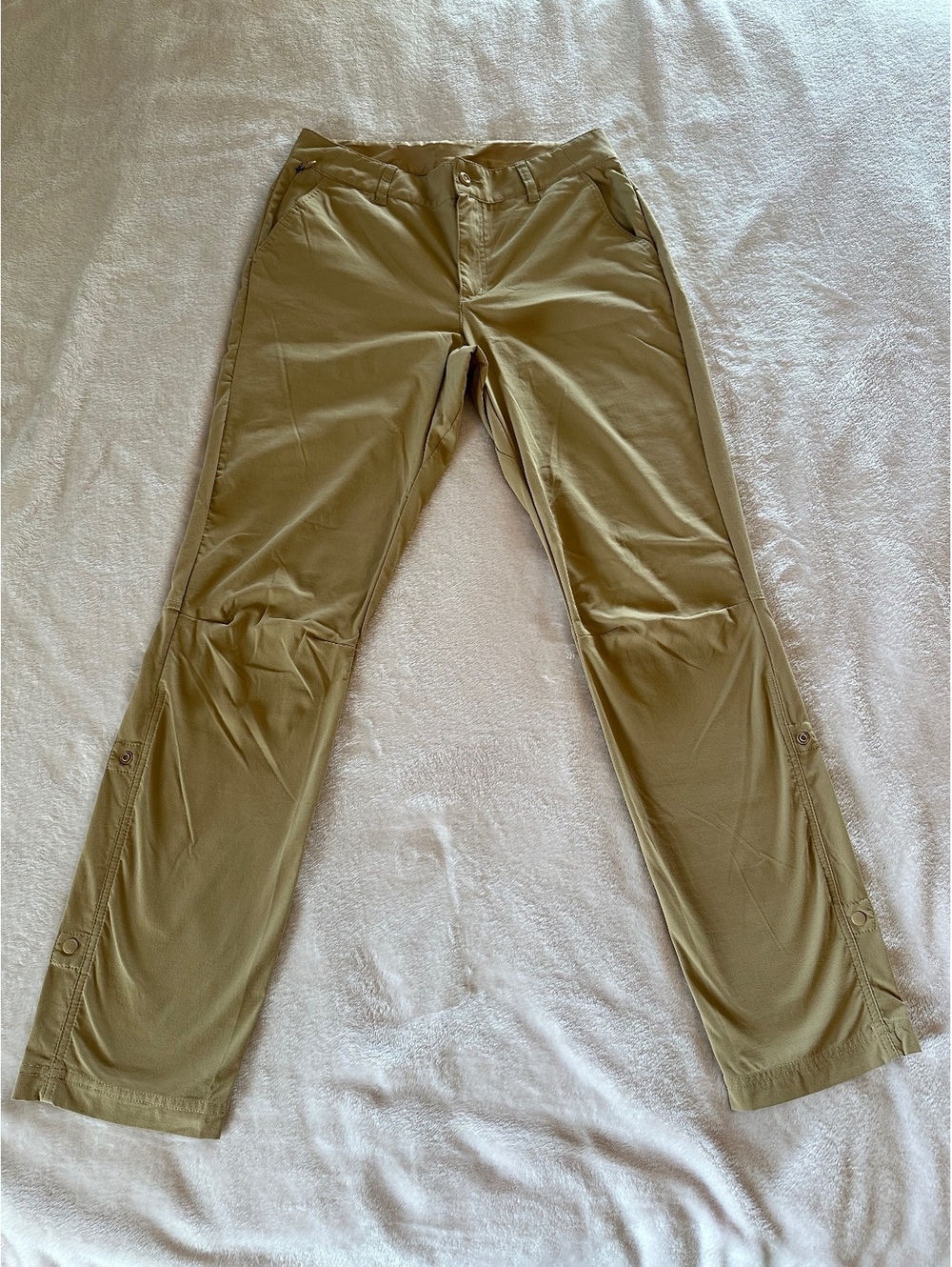Columbia Women's Leslie Falls Hiking Pants - Size 6 Regular - Tan Khaki